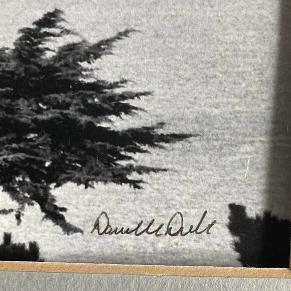 Golden Gate Bridge San Francisco Photo Print Danielle Dube 2006 signed matted - Picture 3 of 6